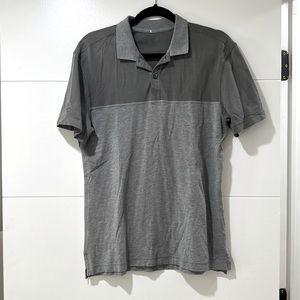 Lululemon polo gray shirt